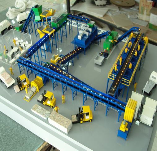 东营建筑模型公司机械模型设计展示